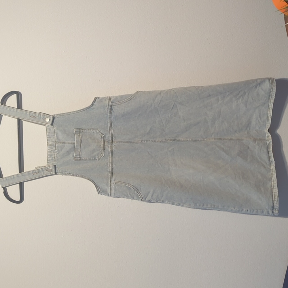 Women's Denim Overall Dress